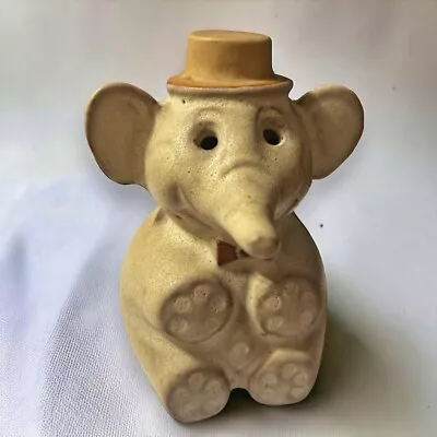 Buy Vintage Shelf Pottery Elephant Money Box • 15£