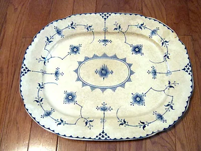 Buy Vintage Collectible China - Platter - Allerton's-Furnivals Denmark Pattern -RARE • 14.59£