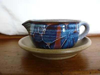 Buy Lovely Large Diana Worthy Crich Studio Pottery Jug Or Gravy Boat, Rare • 55£