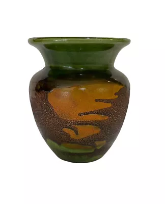 Buy Royal Haeger Earth Wrap 1970's Vase Modern Deco Art Pottery Green Ceramic • 28.88£