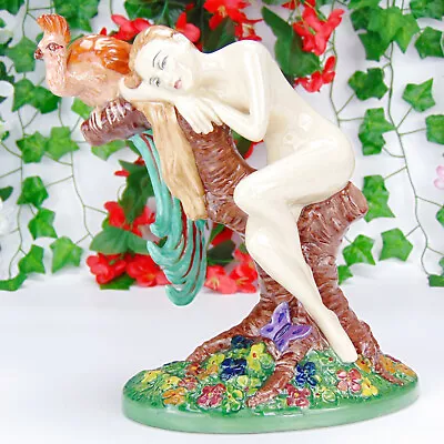 Buy Carlton Ware Figurine Bird Of Paradise Limited Edition Ceramic Nude Lady Figure • 129.99£