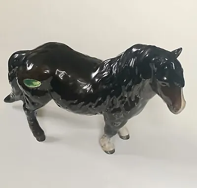 Buy Beswick Shetland Pony Model No. 1033 - Woolly Shetland Mare Horse Figurine • 22.50£