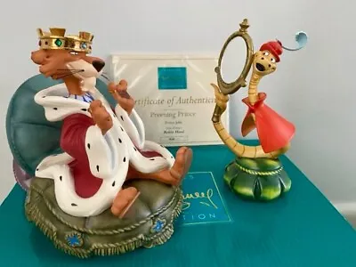 Buy WDCC Walt Disney Classics Collection -Robin Hood Prince John & Sir Hiss • 550£
