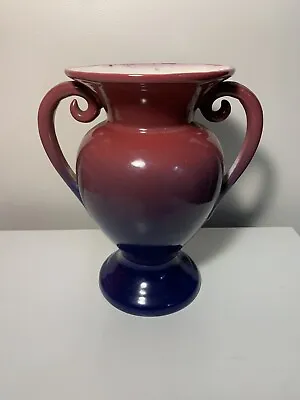 Buy Vintage Antique French Porcelain Vase Flambe Glaze 8 1/2  • 28.76£