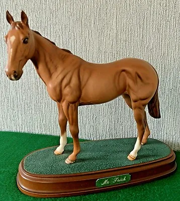 Buy ROYAL DOULTON HORSE RACEHORSE MR FRISK No. DA 190 CHESTNUT MATT  PERFECT • 125£