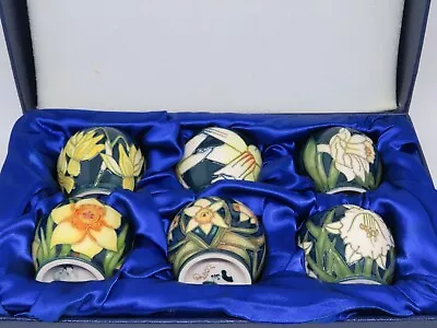 Buy Moorcroft Vases Set 0f 6 Miniatures Boxed In Excellent Condition. • 250£
