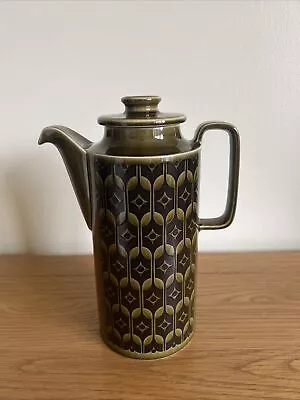 Buy Vintage Hornsea Heirloom Green Ceramic Coffee Pot Excellent Condition • 30£