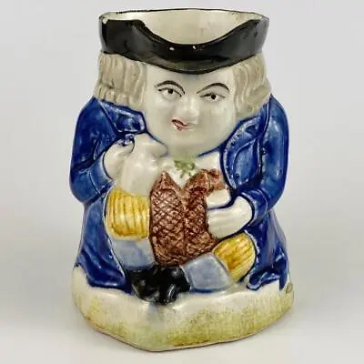 Buy C1800 Antique Toby Jug English Pottery Character 19thc Ceramic Beer Fillpot • 45£