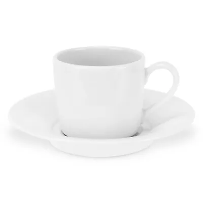 Buy Royal Worcester Classic White Coffee Cup & Saucer, Set Of 4 • 20.95£