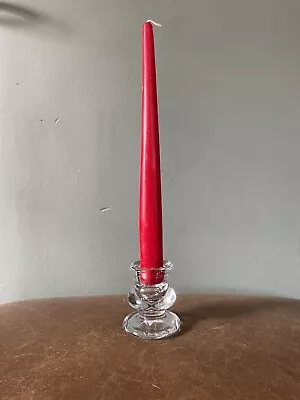Buy Glass Candle Stick Holders (set Of 10) • 10£