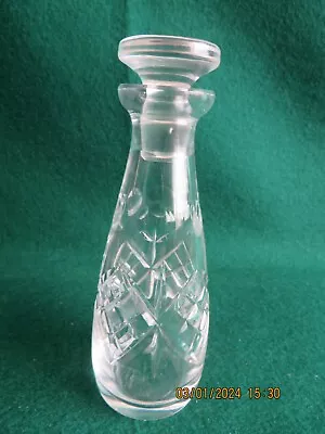 Buy 6 Inch Webb Corbett Cut Glass Crystal Decanter -with Backstamp On The Bottom • 5£