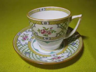 Buy Antique Minton For Tiffany & Co Queens Trellis Demitasse Cup And Saucer Signed • 28.77£