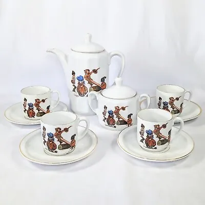 Buy Lovely! Antique German Thuringia Porcelain Children's 12pc Tea Set, C.1920 • 17.35£