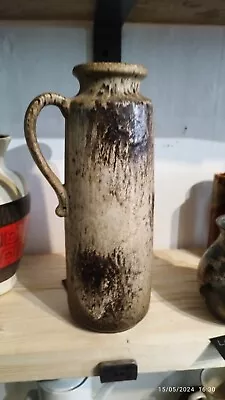 Buy Scheurich Keramik Vase ~ West Germay 401-28. Mid Century Fat Lava • 35£