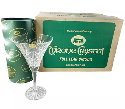 Buy Tyrone Crystal Ireland (Lot Of 6) Vintage GUCCI Goblet Glasses *NEW In BOX* RARE • 482.57£