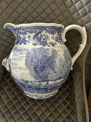 Buy Spode Signature Collection Rural Scenes - Dairy Jug 10L Ltd Ed # Removed 2nd VGC • 109.99£