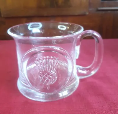 Buy Dartington Glass Mug Frank Thrower Thistle Design   Number 239 • 14.99£