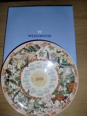 Buy Wedgewood 2004 Calendar Plate Garden (Daily Mail) Boxed • 2.49£
