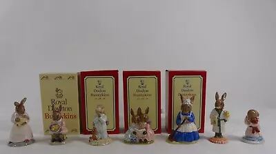 Buy Royal Doulton Bunnykins Bone China Figurine Bundle Bedtime • 30£