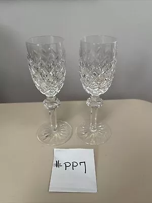 Buy Waterford Powerscourt Set Of 2 Cordial Sherry  Glasses- 6 1/4” Excellent *pp7 • 57.43£