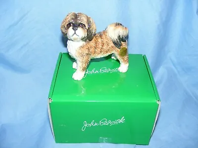 Buy Shih Tzu John Beswick Dog Brown JBD90 New Boxed Figurine Present Gift • 27.95£