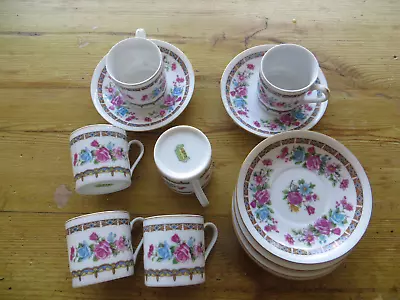Buy Small Chinese Tea Set Old 6 Cups 6 Saucers Pretty Set • 2.99£