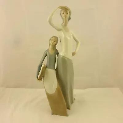 Buy Nao By Lladro Daisa Mother Daughter Figurine 14  Tall - Unboxed • 34.99£