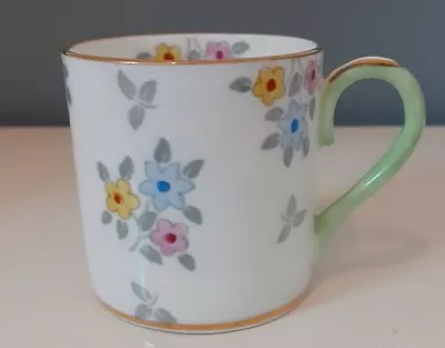 Buy Antique Crown Staffordshire Fine Bone China Coffee Cup F15476 Hand Painted  • 10£