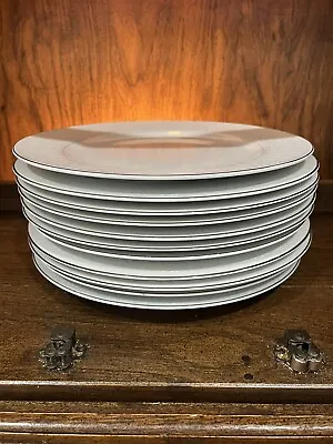 Buy Four Crown China 12  Set Of 11 Dinner Plates • 47.32£
