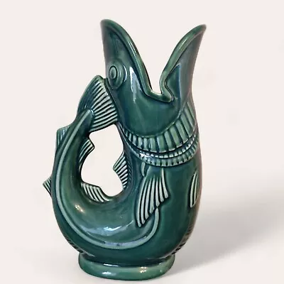 Buy Dartmouth Pottery Devon For Shreve Crump & Low Boston USA Gurgle Glug Cod JUG  • 29.99£