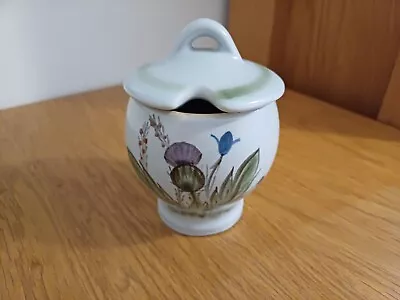 Buy Buchan Potobello Pottery Scotland: Conserve Pot With Lid. Vgc • 3.99£