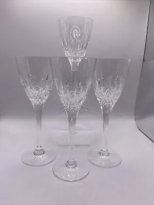 Buy Stuart Crystal Madison Cut Wine Glass Glasses 7 1/2  19 Cm Tall X 4 • 29.50£