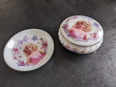 Buy Barbie     1995     2-piece Aynsley Pottery Dish And Pot Collectors Item • 39.99£