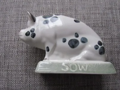 Buy Rye Pottery Sow Pig Figure 2001. Excellent Conditon Unboxed. • 18£