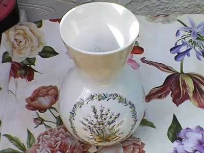 Buy Rye Pottery Vase - More Unusual Flower Pattern • 10£