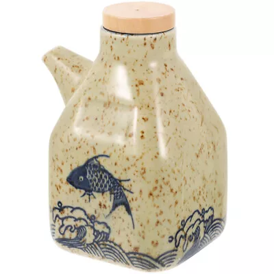 Buy Japanese Ceramic Soy Sauce & Oil Dispenser Bottle • 15.99£