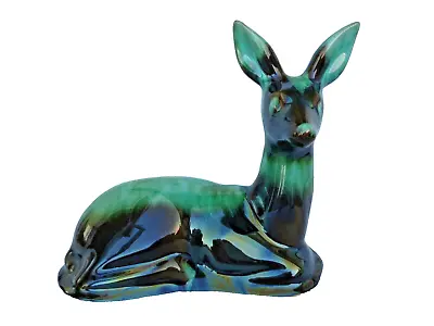 Buy Vintage Blue Mountain Pottery - DEER - 18.5cm X 16.5cm -  Great Condition • 12.99£