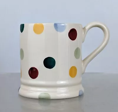Buy Emma Bridgewater Pottery Polka Dot 2012 Half Pint Mug Cup English Hand Made 9 Cm • 13.95£
