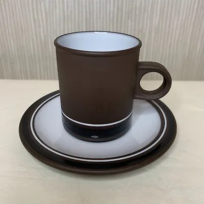 Buy Hornsea Pottery Contrast Demitasse Cup & Saucer Espresso Coffee Cup • 9.99£