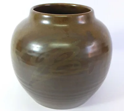 Buy Large Bullers Tea Dust Glaze Vase By Agnete Hoy • 95£