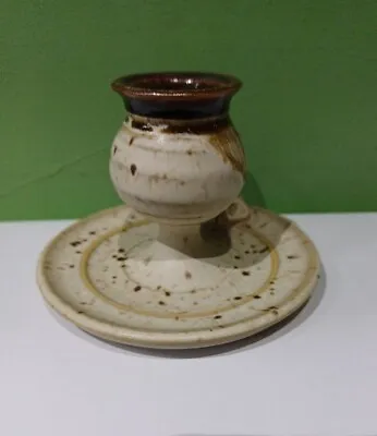 Buy Mull Pottery Handcrafted Candlestick Holder Scotland  • 12£