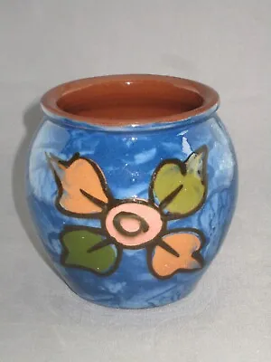 Buy Royal Torquay Pottery Mottled Blue Marmalade Jar Vgc. • 8£