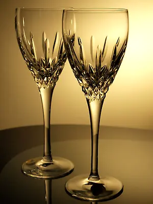 Buy Waterford Crystal Eclipse Wine Glasses Pair Nocturne Collection New • 65£