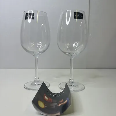 Buy Dartington Crystal Long Stemmed Wine Glasses X2 • 16.99£