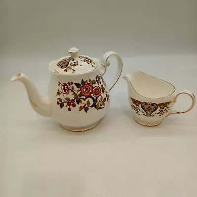 Buy Colclough Royale Teapot And Milk Jug (#H1/27) • 9.99£