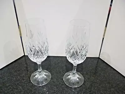 Buy Pair Of Cut Crystal Champagne Flutes 7.5  • 20£