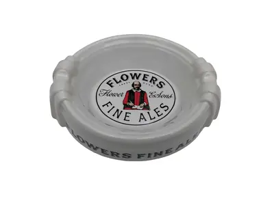 Buy Carlton Ware Flowers Fine Ales Ceramic Ash Tray Made In England - Pre-owned • 8.07£