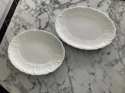 Buy 2 Coalport/Wedgwood Countryware 11.5 In Oval Steak Or Small Serving Plates VGC • 64.50£