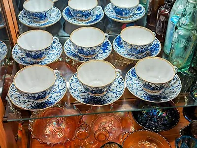 Buy Lomonosov USSR Tsar Bird Porcelain Tea Set 12 Pieces Very Rare Russian China • 244.99£