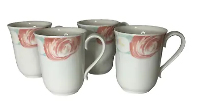 Buy Johnson Brothers Spring Impressions  Porcelain Coffee Mugs Set Of 4 New • 46.50£